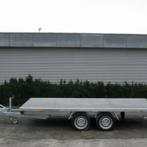 Humbaur Universal 3500 Aluboden, Seilwinde, Rampen