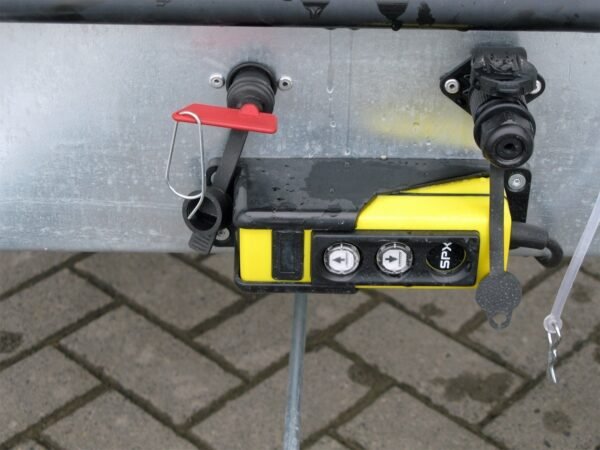 Humbaur HTK 3500.31 STAHL E-Pumpe, Gitteraufsatz, Rampen, Stützen