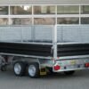 Humbaur HTK 3500.31 STAHL E-Pumpe, Gitteraufsatz, Rampen, Stützen
