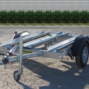 Humbaur HM102113 Motorradtransporter mit 3 Motorradschienen