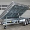 Humbaur HTK 3500.41 STAHL Tridem 3 Achser NEU – Stahlbordwand Schwarz