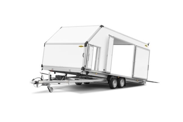 Fahrzeugtransporter Zweiachser HUMBAUR Serie 4000 MTKB355724-22 Fahrzeugtransportkoffer kippbar
