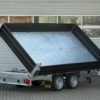 Humbaur HTK 3500.37 STAHL E-Pumpe – Stahlbordwand Schwarz