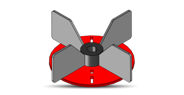 negri-bio-aspirafoglie-allestimento-turbina-4pale.png NEGRI Laubsauger T13 / Benzin-Laubsauger mit Bordwandbefestigung