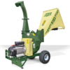 NEGRI Biohäcksler R185 / Elektro-Häcksler mit Transporträder