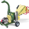 NEGRI Biohäcksler R185 / Elektro-Häcksler mit Transporträder
