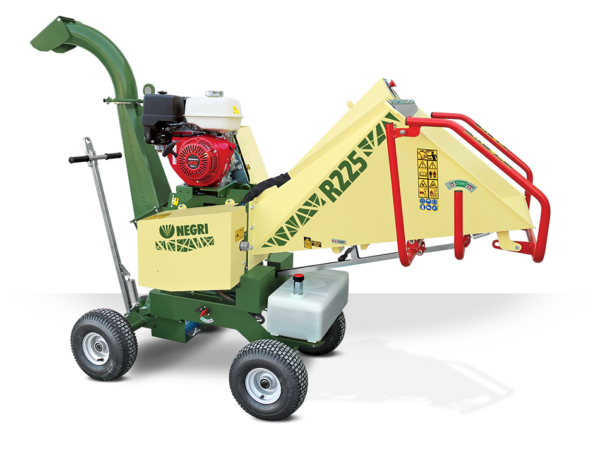 negri-bio-trituratori-R225BHHP13-1.png NEGRI Biohäcksler R225 / Benzin-Häcksler mit Transportfahrwerk