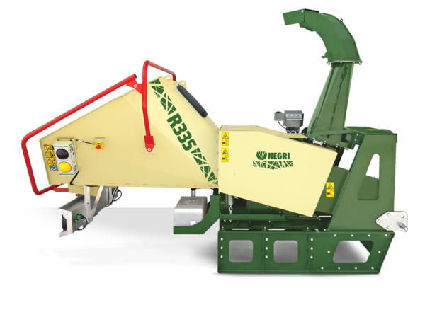 NEGRI Biohäcksler R335 / Häcksler mit Dreipunktaufnahme CAT. 1 / 2 für Traktor