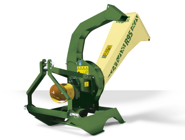 NEGRI Biohäcksler R95T / Häcksler mit Dreipunktaufnahme CAT. 1 für Traktor