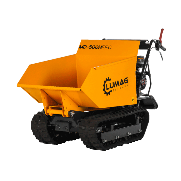 zoom-pb-md500hpro-1.png LUMAG MD500HPRO Minidumper mit Frontkippmulde 500 kg Zuladung