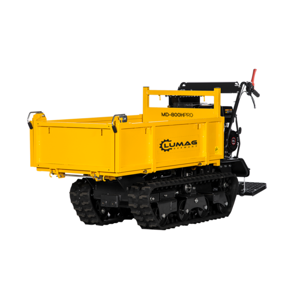 LUMAG MD800HPRO Minidumper mit Frontkipp-Plattform mit 800 kg Zuladung