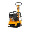LUMAG RP-130HPC – Rüttelplatte reversierbar mit 130 kg inkl. Transportfahrwerk und Gummimatte