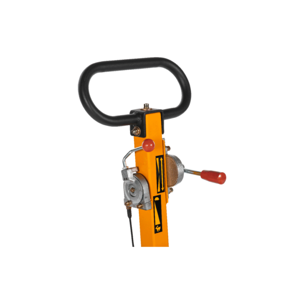 LUMAG RP-130HPC – Rüttelplatte reversierbar mit 130 kg inkl. Transportfahrwerk und Gummimatte