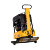LUMAG RPi38D – Rüttelplatte reversierbar mit 292 kg inkl. Transportfahrwerk und Gummimatte