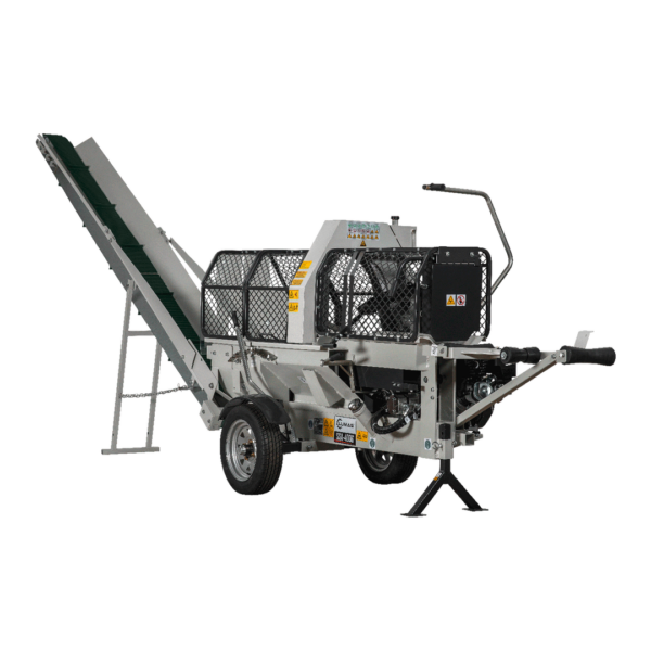 zoom-pb-ssa400g-2.png LUMAG SSA400G | Benzin-Sägespaltmaschine mit Fördenband