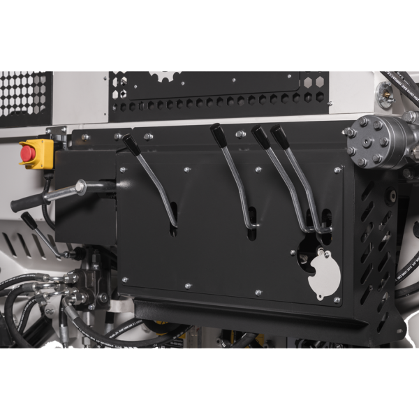 LUMAG SSA-400Z-HPRO/S | Zapfwellen-Sägespaltmaschine mit Fördenband & Zuführförderband