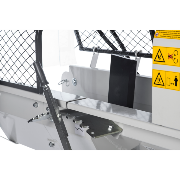LUMAG SSA400Z | Zapfwellen-Sägespaltmaschine mit Fördenband