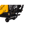 LUMAG VP 60 – Rüttelplatte vorlaufend mit 58 kg inkl. Transportfahrwerk und Gummimatte